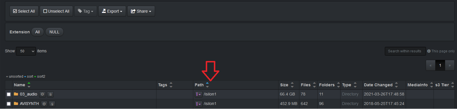 Image: Path Translation Displayed in User Interface