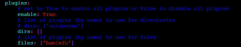 Image: Config BAM yaml File