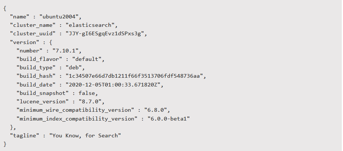 Image: Elasticsearch Health Check