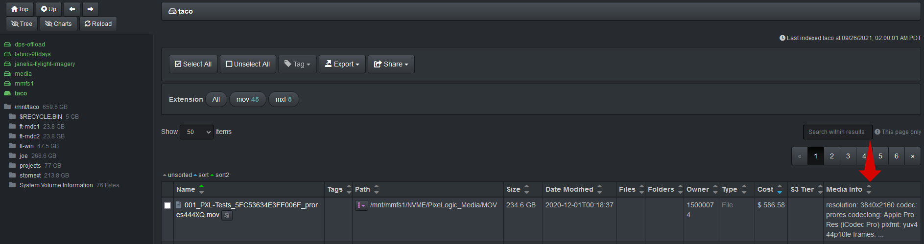 Image: Display Extra Fields on File Search Page