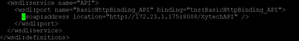 Image: Configure Xytech Asset Creation API Endpoint