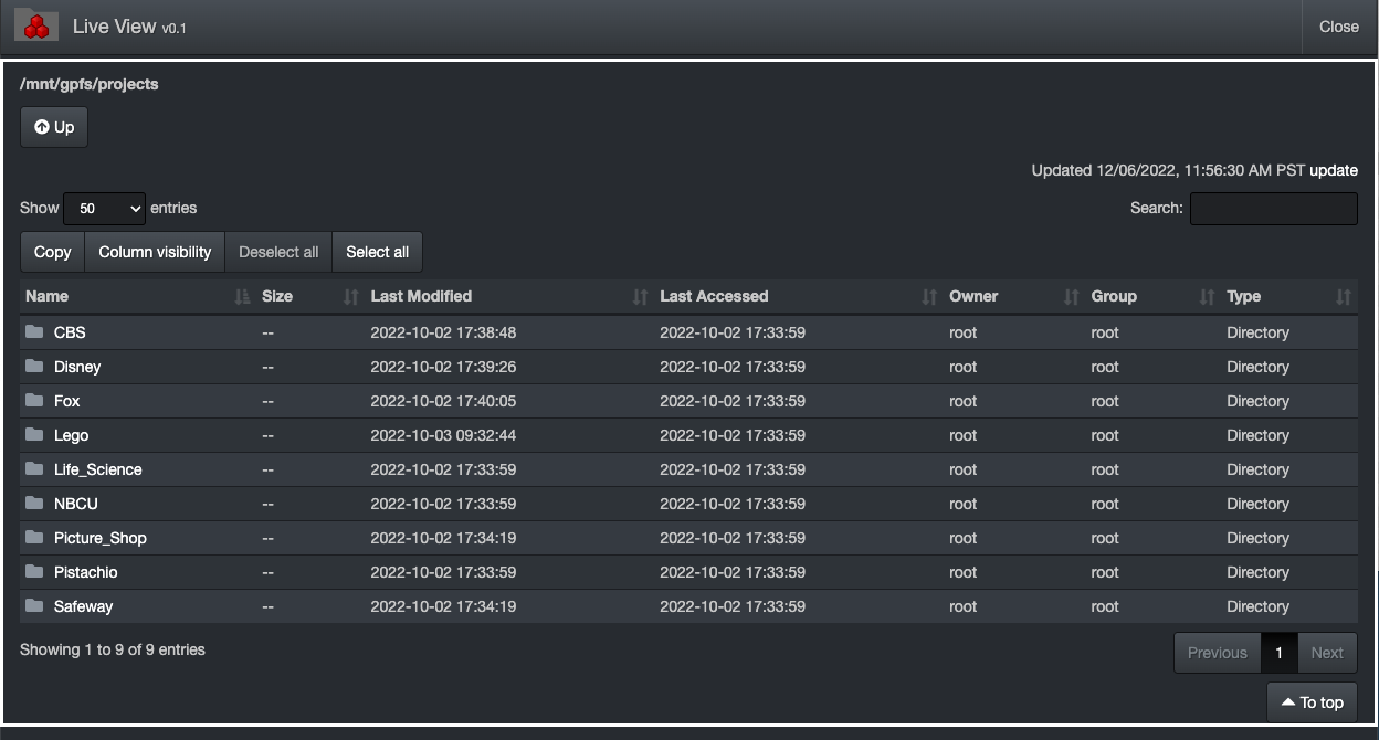 Image: File Sequences Results