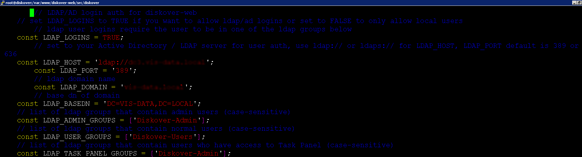 Image: LADP / Active Directory Authentication