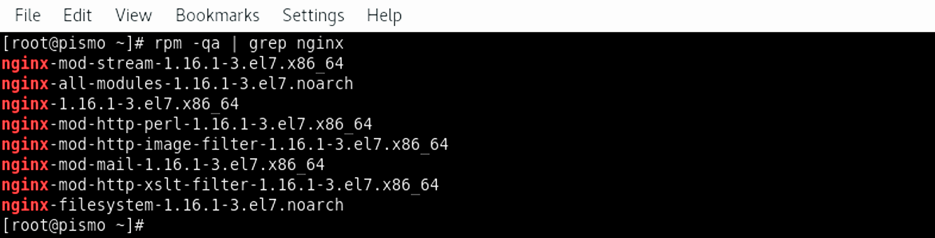Image: Determine NGINX  Version