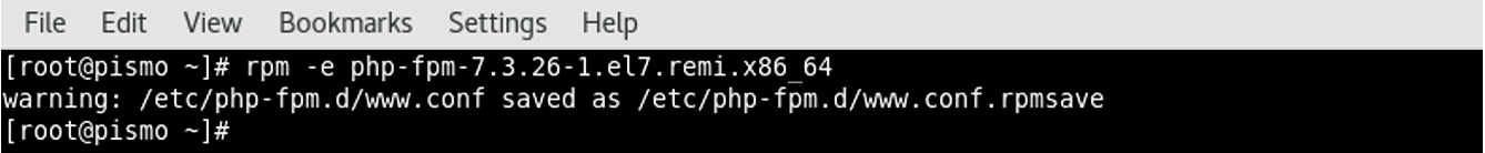 Image: Determine PHP-FPM  Version