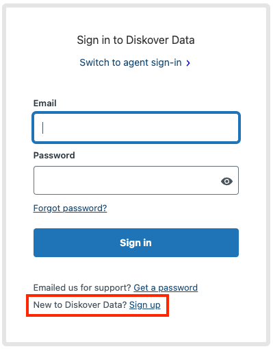 Image: Zendesk Sign Up